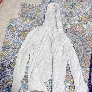 White Lululemon jacket